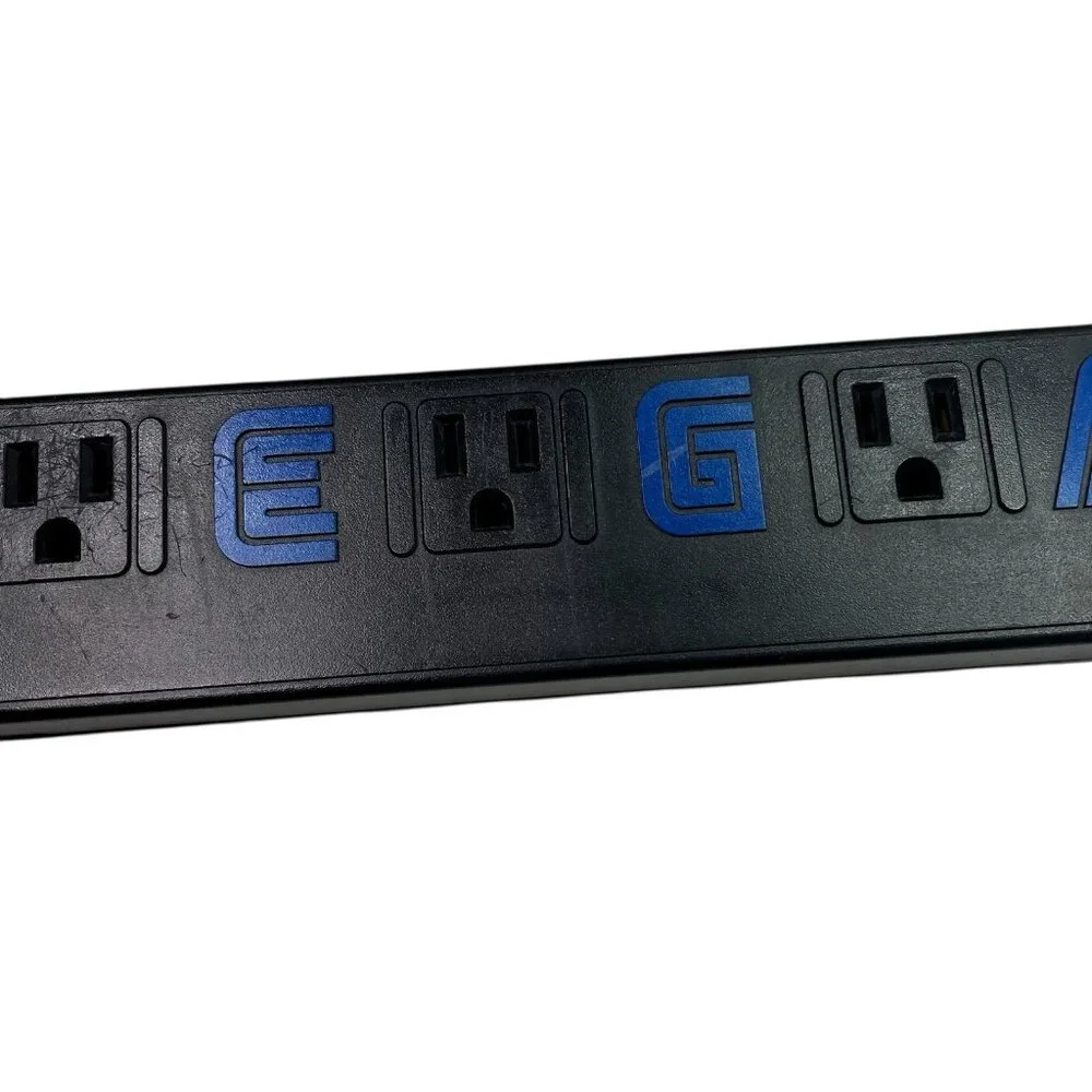 Vintage Sega Genesis 5 Outlet Power Strip Surge Protector Tested Works! Rare!